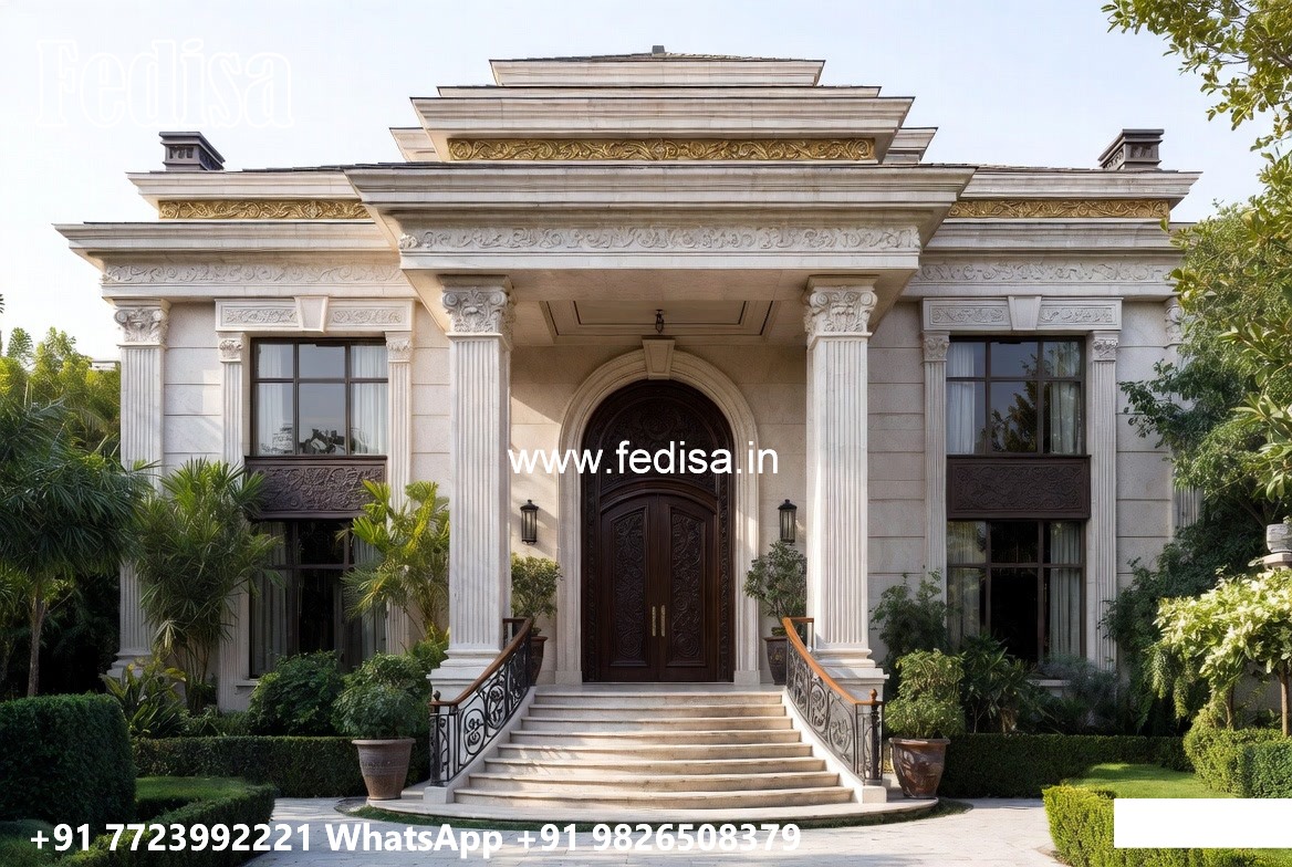 Courtyard House Design Villa Architecture Design No-10080