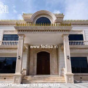 Classic Home Style Mediterranean Villa Design No-10090