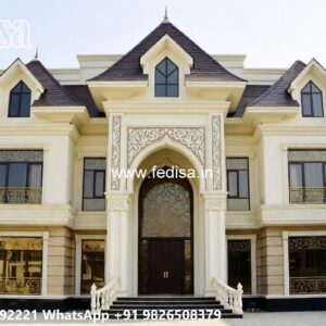 Backyard Design Classic Home Villa Design With Garden No-10116