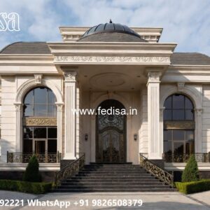 Stone Finish Villa Design Luxury Villa Interior No-10142