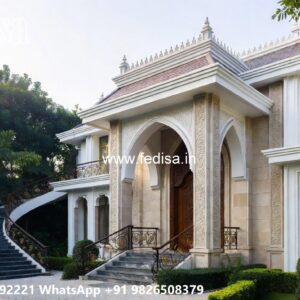 Classic Mediterranean Villa Style Homes Single Storey Villa Design No-10160