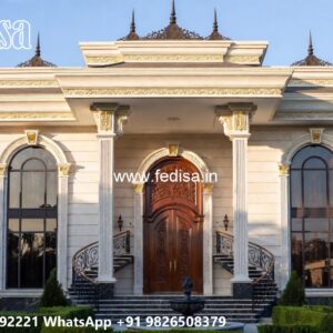 Vintage House Style Modern Luxury Villa Design No-10177