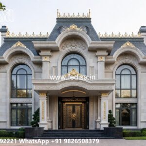 Classic House Interior Neoclassical Villa Design No-10189