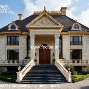 Classic House Front Elevation Design Daniel Libeskind Villa No-10206