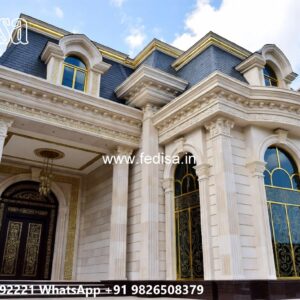 Classic Front Elevation Villa Construction Design No-10222