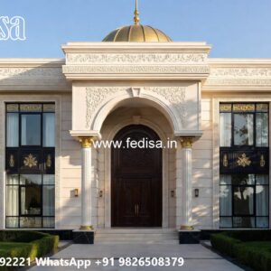Luxury Classic Living Room 1 Floor Villa Design No-10229