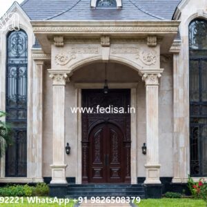 Backyard Design Classic Home Villa Entrance Design Exterior No-10238