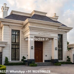 Classic Home Exterior Design Two Floor Villa Design No-10253