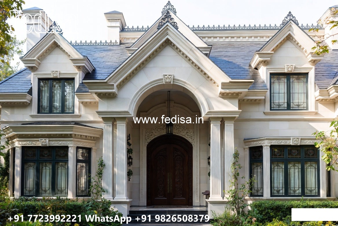 Grand Entrance Villa Design Best Small Villa Design No-10259