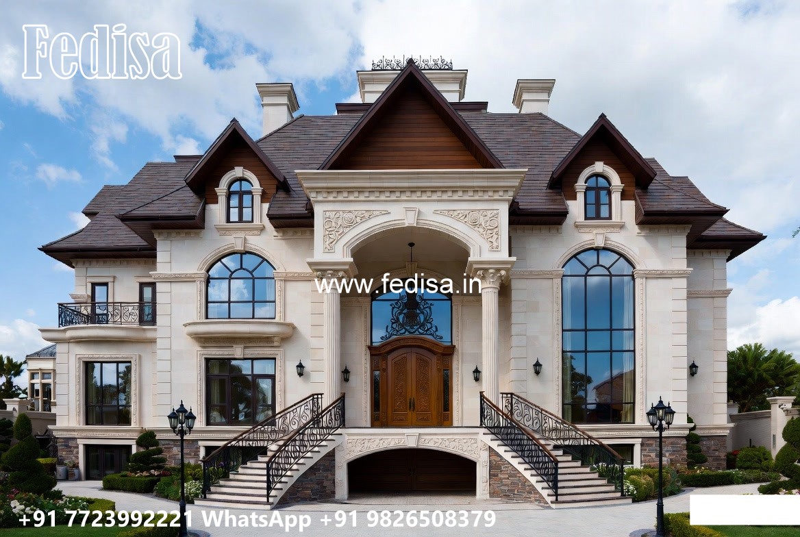 Luxury Classic Living Room 6 Bhk Villa Design No-10266
