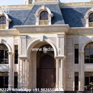 Traditional Interior Decor Villa Corner Villa Design No-10267