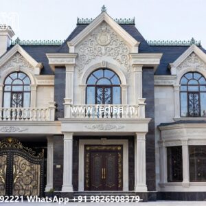 Luxury Classic Villa Exterior Design Ideas Modern Villa Entrance Door No-10280