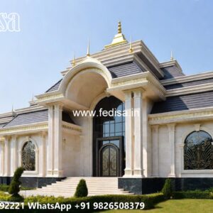 Classic Mediterranean Villa Style Homes Two Storey Villa Design No-10282