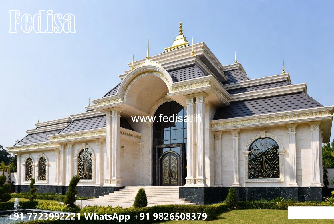 Classic Mediterranean Villa Style Homes Two Storey Villa Design No-10282