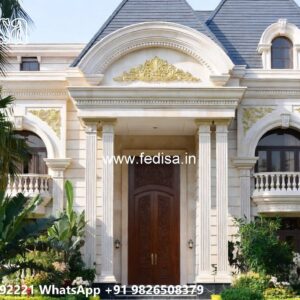 Classic Home Design Villa Terrace Design No-10296