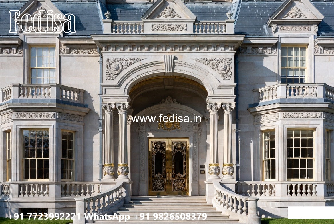 Luxury Classic House Lebanese Villas Designs No-10298