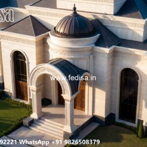 Classic House Exterior Low Budget Villa Design No-10303