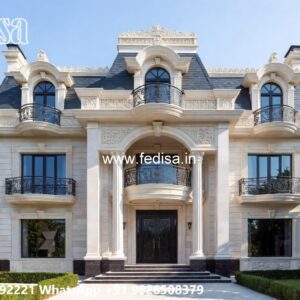Brick Classic House Design Villa Inside Design No-10309