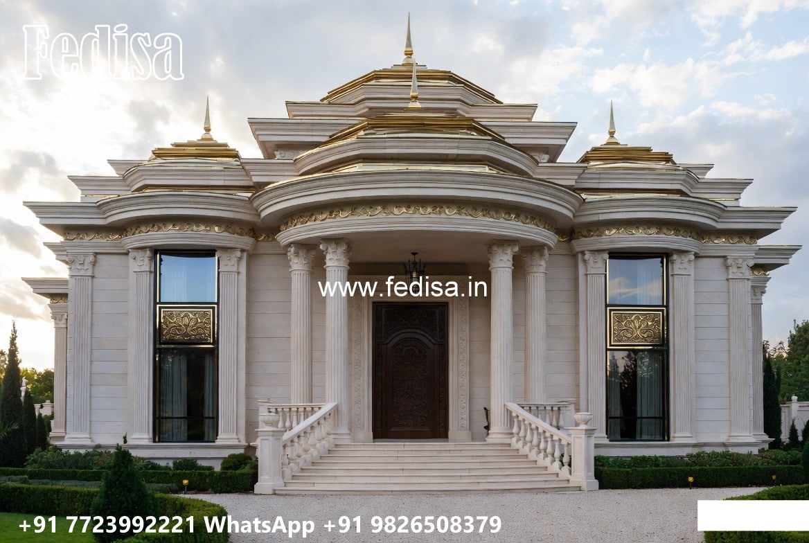 Classic Home Decor Ideas For Living Room 1 Bhk Villa Design No-10330