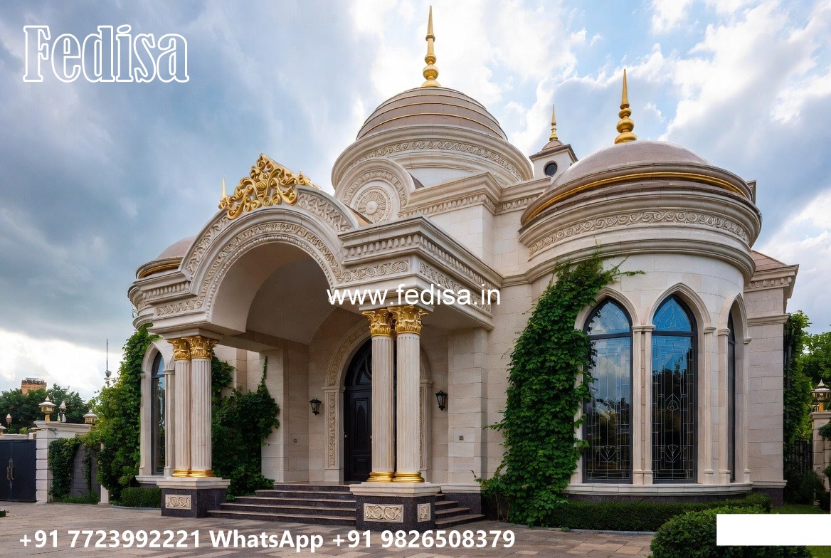 Classic Home Garden Design Villa Entrance Design No-10357