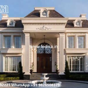 Elegant Classic Home Exterior Ideas Arabic Villa Design No-10370