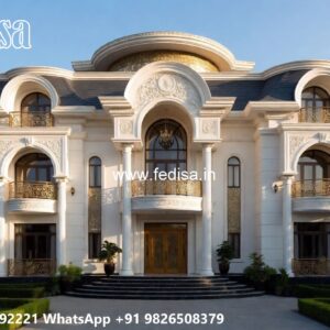Classic Home Exterior Design 3d Villa Design No-10375