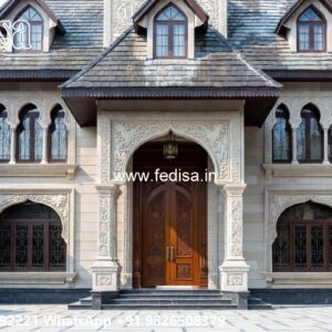 Vintage Villa Style Classic Villa Exterior Design No-10377