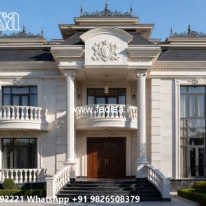 Neoclassical Villa Facade Eileen Gray Villa No-10380