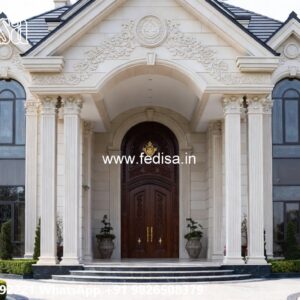 Symmetrical Villa Architecture Minimalist Villa Design No-10385