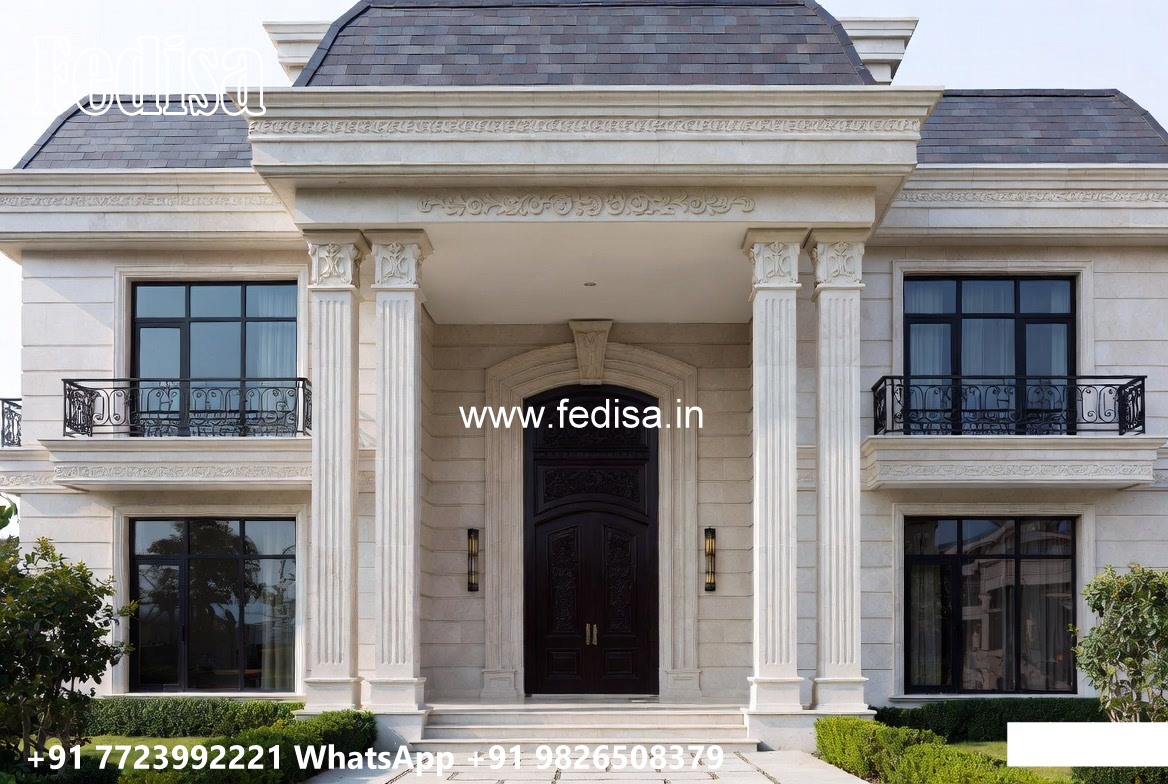 Traditional Interior Decor Villa Simple Villa House Design No-10389