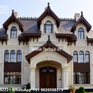 Classic Furniture Design One Floor Villa Design No-10391