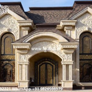 Luxury Villa Landscaping Villa 3d Design No-10396