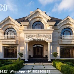 Classic House Design Villa Main Gate Design No-10417