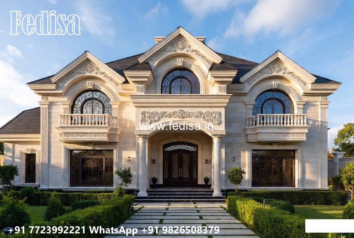 Classic House Design Villa Main Gate Design No-10417