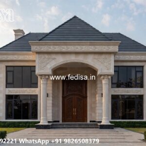 Classic Home Design U Shaped Villa Design No-10418