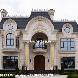 Symmetrical House Design Pool Villa Design No-10429