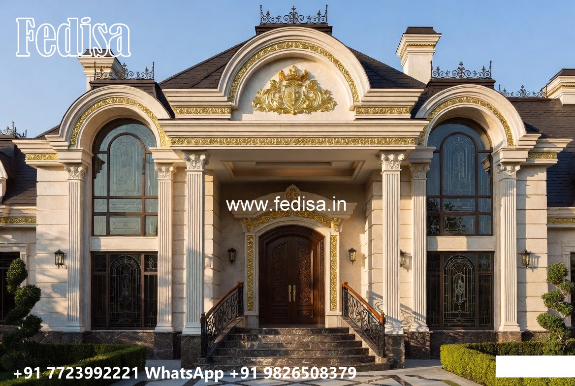 Luxury Classic House Interior Ideas Single Storey Villa Design No-10449