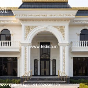 Symmetrical Home Design Villa Outdoor Design No-10467
