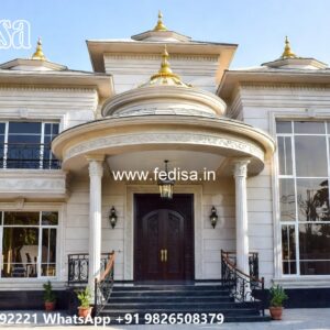 Backyard Design Classic Home 3 Storey Villa Design No-10482