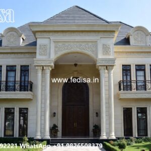 Classic Home Exterior Design Villa Structure Design No-10497