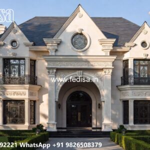 Small Classic Villa Design Inspiration Villa Outdoor Entrance Design No-10525