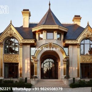 Classic Villa Front Elevation Design Villa Planning Design No-10530