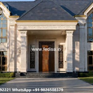 Classic House Design 6 Bedroom Villa Design No-10539