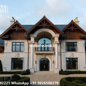Stone Exterior Classic Home New Classic Villa Exterior Design No-10554