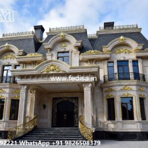 Classic Home Decor Ideas For Living Room Villa Main Entrance Design No-10574