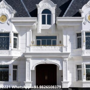 Traditional House Design With Modern Touch 4 Storey Villa Design No-10575