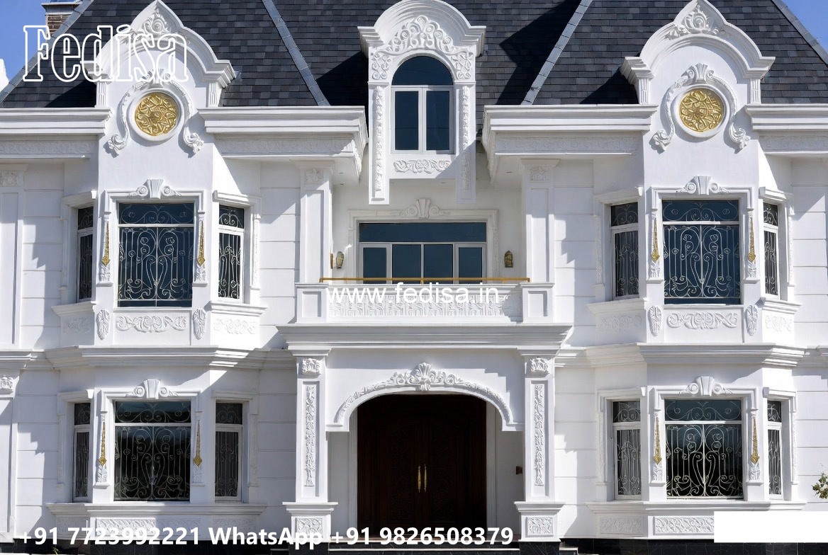 Traditional House Design With Modern Touch 4 Storey Villa Design No-10575