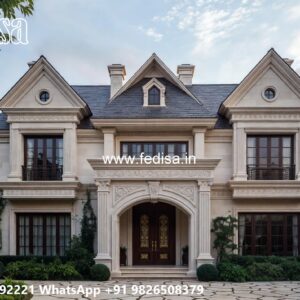 Traditional Home Design English Villa Design No-10579