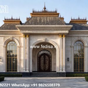 Stone Finish Villa Design