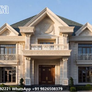 Classic Villa Front Elevation Design